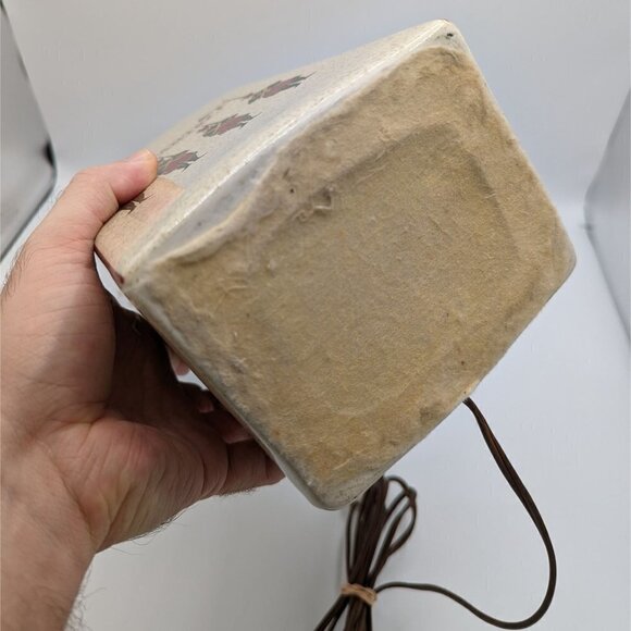 Rare 1950s 10th Dragoons Infantry Table Lamp Ceramic Stoneware Military Army - Picture 7 of 8